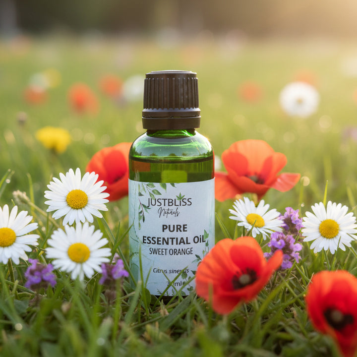 Organic Sweet Orange Essential Oil – Pure, Uplifting Aromatherapy - JUSTBLiSS Naturals