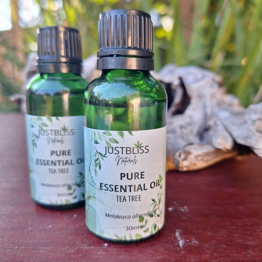 Organic Tea Tree Essential Oil – Pure, Antimicrobial & Eco-Friendly Care - JUSTBLiSS Naturals