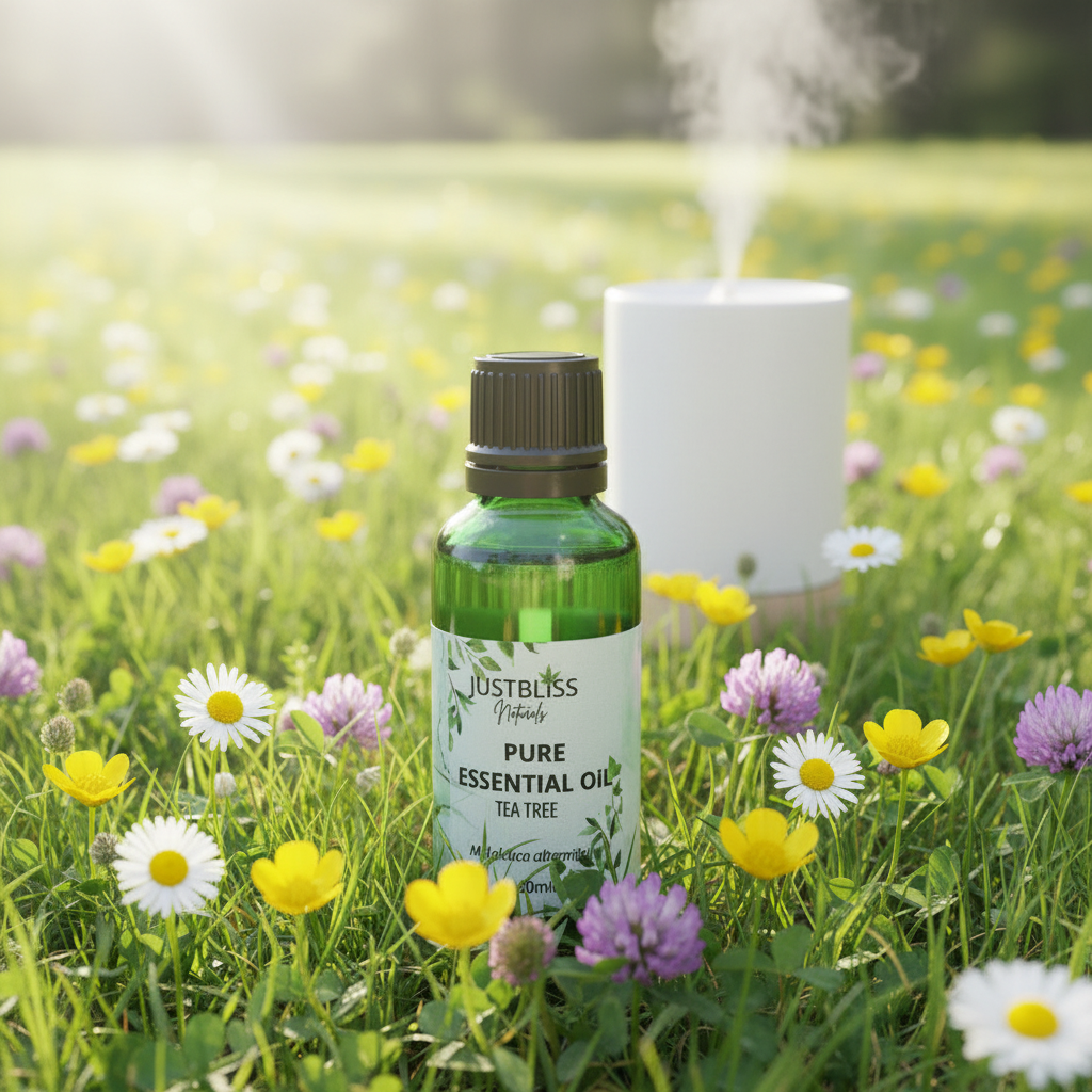 Organic Tea Tree Essential Oil – Pure Fresh Herbal Aroma