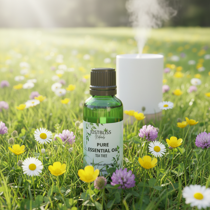 Organic Tea Tree Essential Oil – Pure Fresh Herbal Aroma