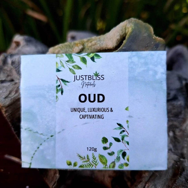 Oud Luxury Soap Bar – Silky Plant-Based Moisture &amp; Spa Indulgence - JUSTBLiSS Naturals