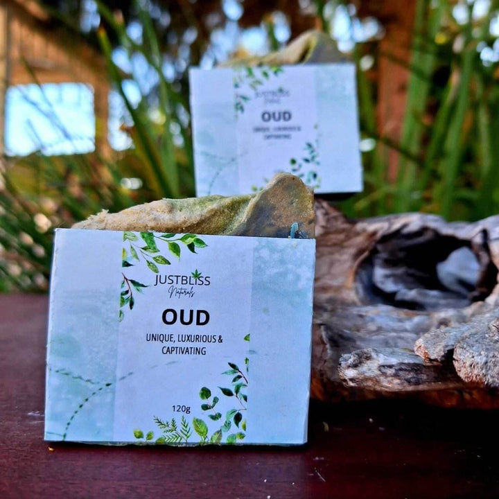 Oud Luxury Soap Bar – Silky Plant-Based Moisture &amp; Spa Indulgence - JUSTBLiSS Naturals
