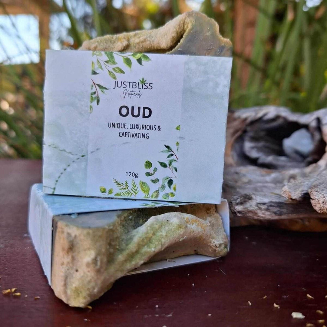 Oud Luxury Soap Bar – Silky Plant-Based Moisture &amp; Spa Indulgence - JUSTBLiSS Naturals