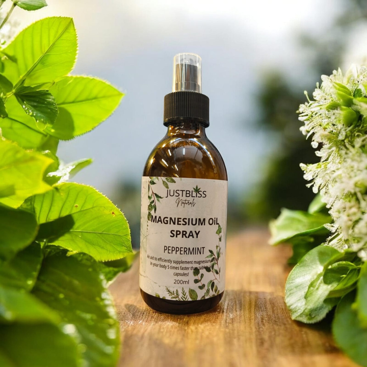 Peppermint Magnesium Oil Spray – Plant-Based Natural Muscle Relief