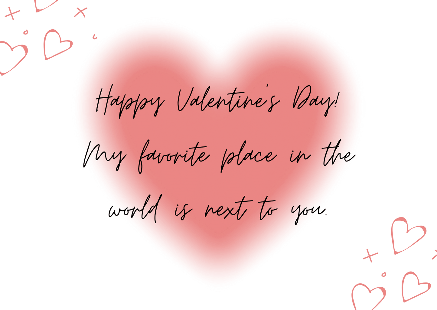 JUSTBLISS: GREETING CARD: Valentine's Day