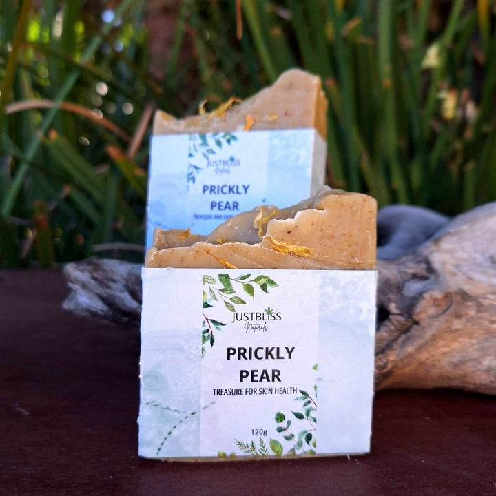 Prickly Pear Natural Soap Bar – Vegan, Detoxifying, Handcrafted Cleanse - JUSTBLiSS Naturals