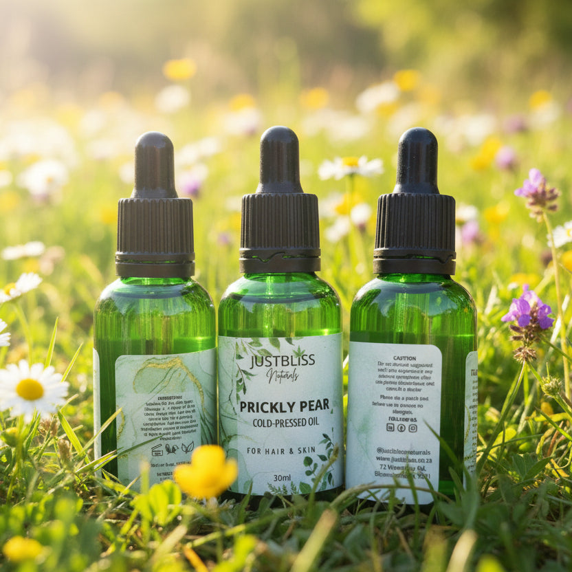 Prickly Pear Seed Oil 30ml – Pure, Organic Hydration for Sensitive Skin - JUSTBLiSS Naturals