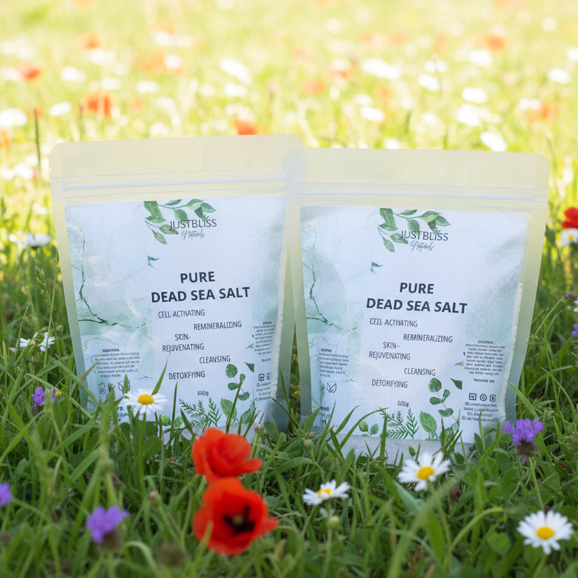 Pure Dead Sea Bath Salt – Mineral-Rich, 100% Natural Relaxation Soak - JUSTBLiSS Naturals