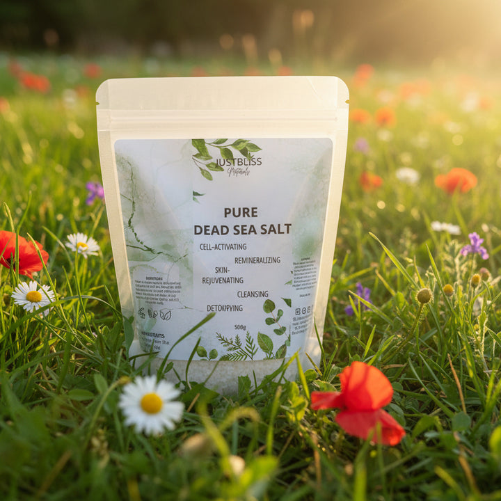 Pure Dead Sea Bath Salt – Mineral-Rich, 100% Natural Relaxation Soak - JUSTBLiSS Naturals