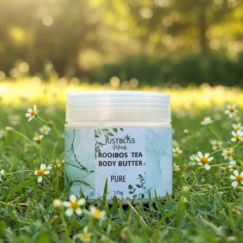Rooibos Tea Body Butter – Deep Hydration &amp; Antioxidant Care - JUSTBLiSS Naturals