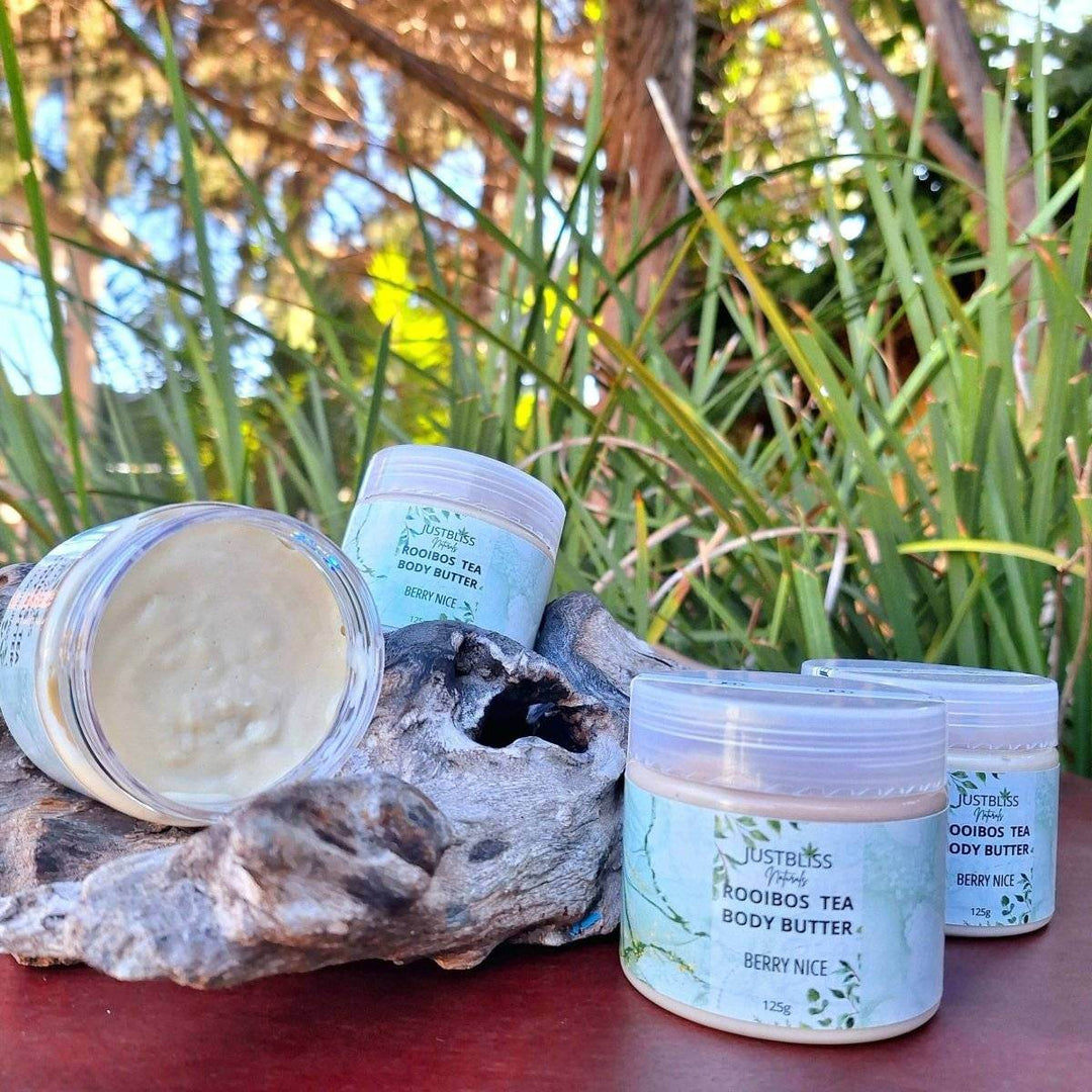 Rooibos Tea Body Butter – Deep Hydration &amp; Antioxidant Care - JUSTBLiSS Naturals