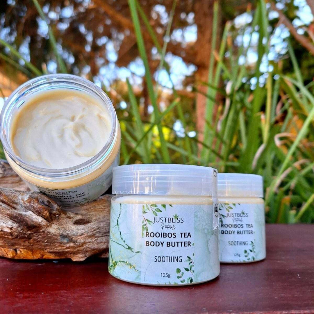 Rooibos Tea Body Butter – Deep Hydration &amp; Antioxidant Care - JUSTBLiSS Naturals