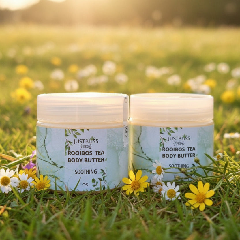 Rooibos Tea Body Butter – Deep Hydration & Antioxidant Care - JUSTBLiSS Naturals