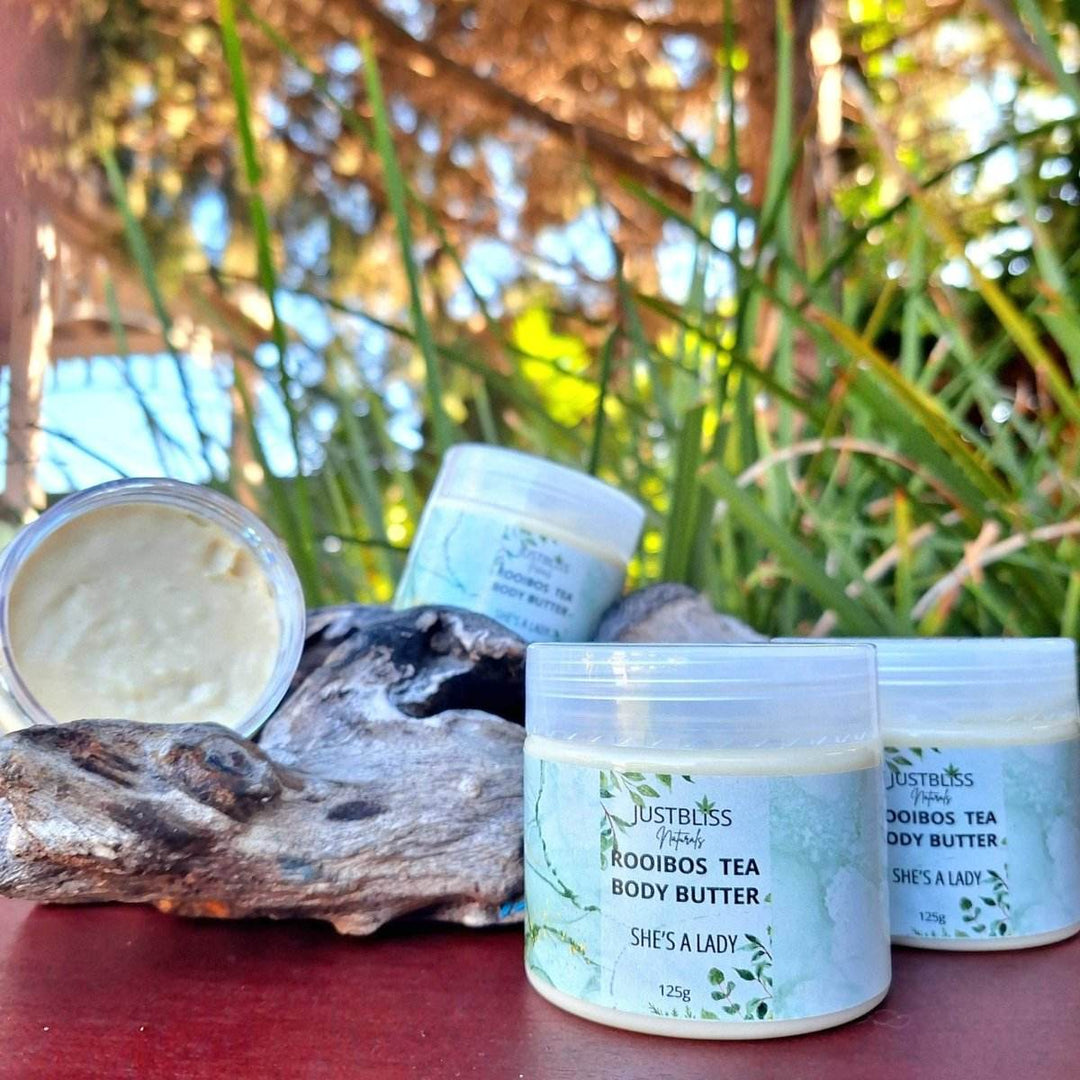 Rooibos Tea Body Butter – Deep Hydration &amp; Antioxidant Care - JUSTBLiSS Naturals