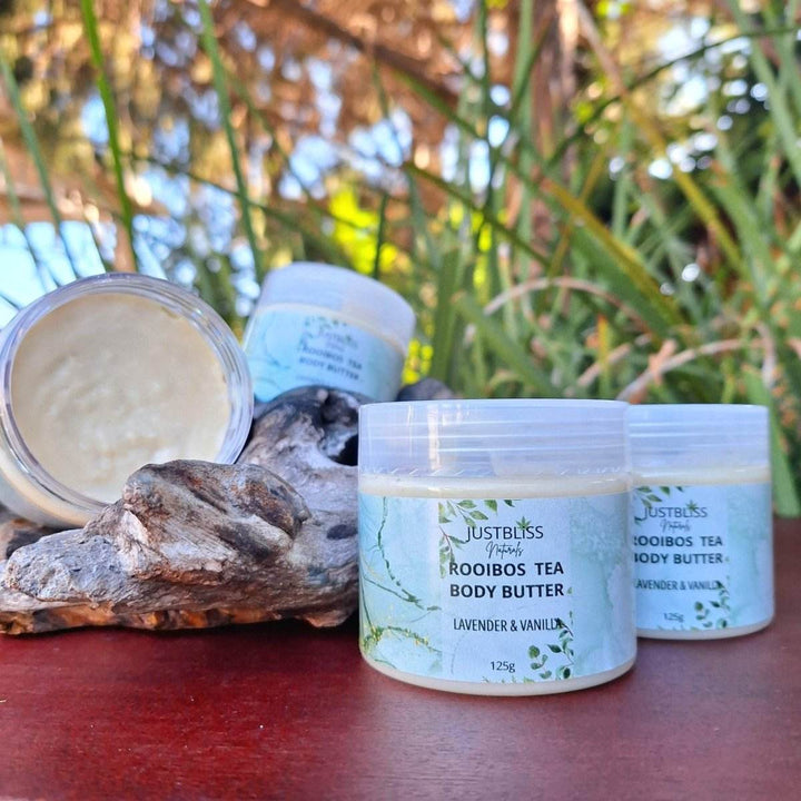 Rooibos Tea Body Butter – Deep Hydration &amp; Antioxidant Care - JUSTBLiSS Naturals