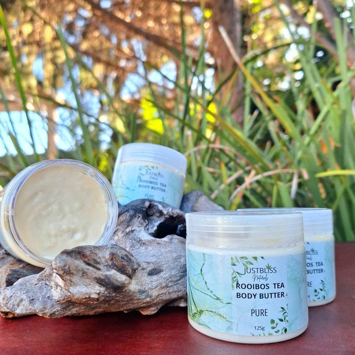 Rooibos Tea Body Butter – Deep Hydration &amp; Antioxidant Care - JUSTBLiSS Naturals