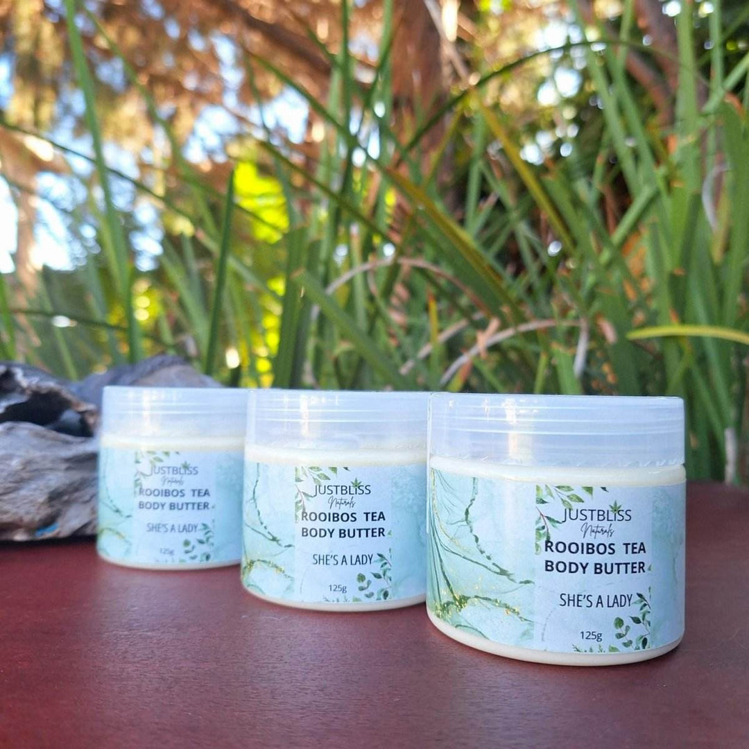 Rooibos Tea Body Butter – Deep Hydration &amp; Antioxidant Care - JUSTBLiSS Naturals