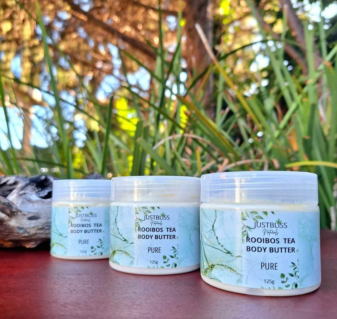 Rooibos Tea Body Butter – Deep Hydration &amp; Antioxidant Care - JUSTBLiSS Naturals