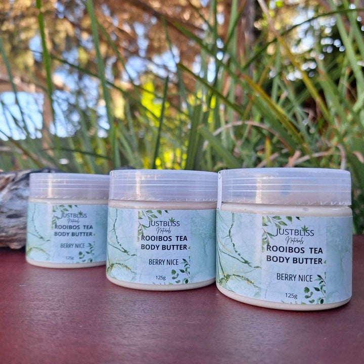 Rooibos Tea Body Butter – Deep Hydration &amp; Antioxidant Care - JUSTBLiSS Naturals