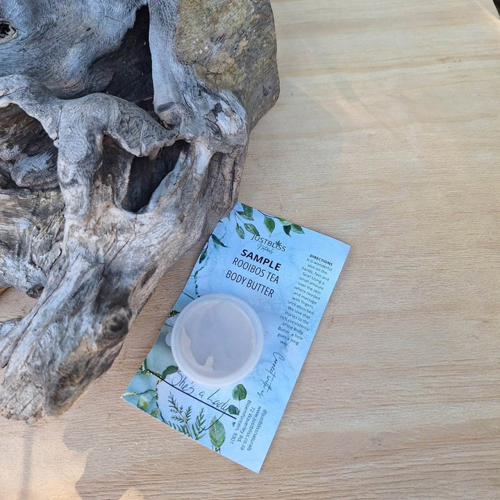Rooibos Tea Body Butter Sample – Deeply Nourishing, Plant-Based Moisture - JUSTBLiSS Naturals