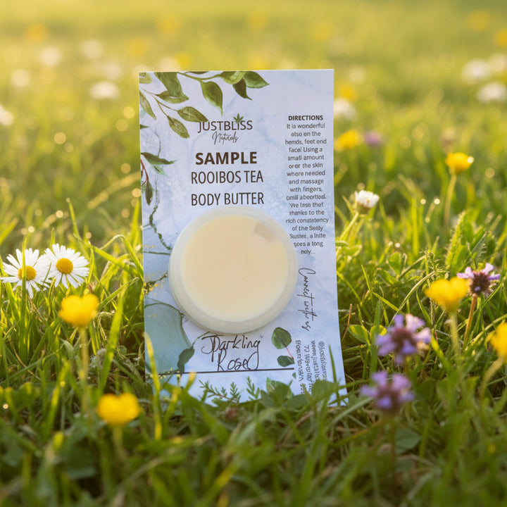 Rooibos Tea Body Butter Sample – Deeply Nourishing, Plant-Based Moisture - JUSTBLiSS Naturals