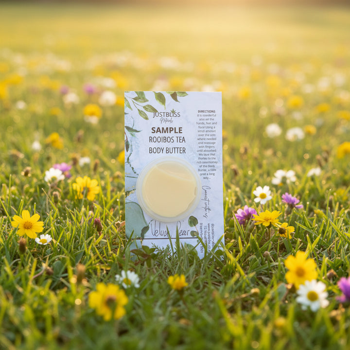 Rooibos Tea Body Butter Sample – Deeply Nourishing, Plant-Based Moisture - JUSTBLiSS Naturals