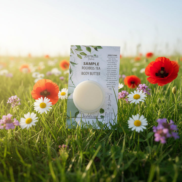 Rooibos Tea Body Butter Sample – Deeply Nourishing, Plant-Based Moisture - JUSTBLiSS Naturals