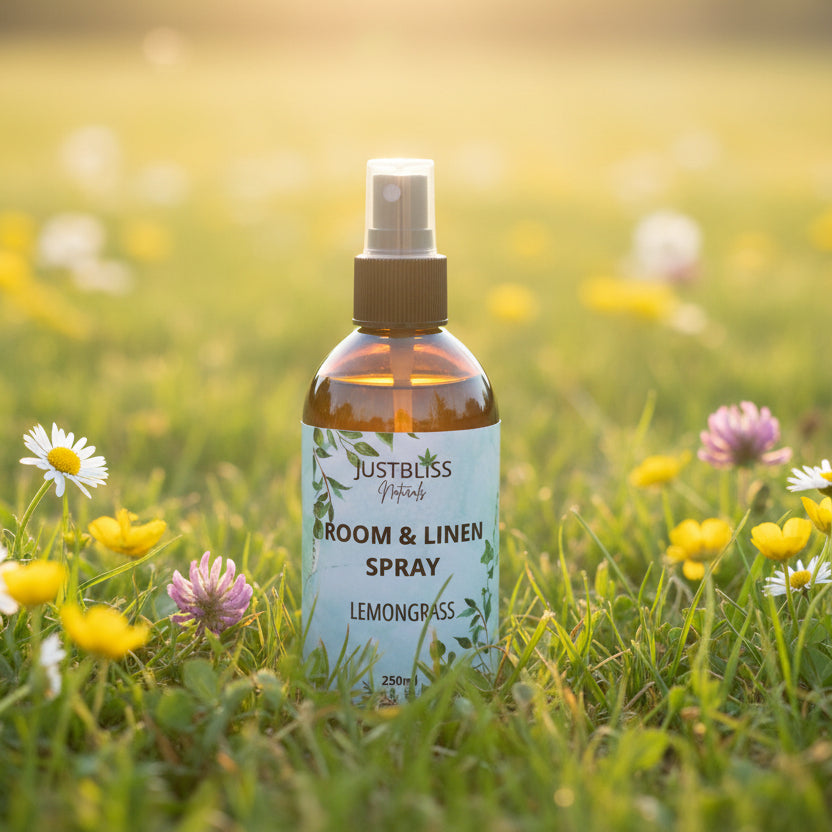 Natural Room & Linen Spray – Plant-Based Aromatherapy Mist - JUSTBLiSS Naturals