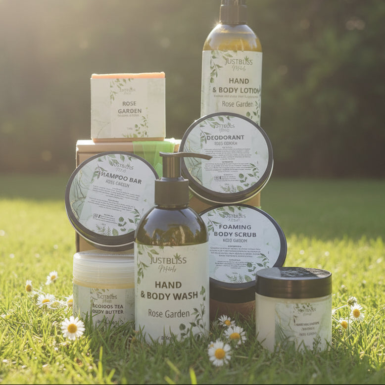 Rose-Garden- gift box - JUSTBLiSS Naturals