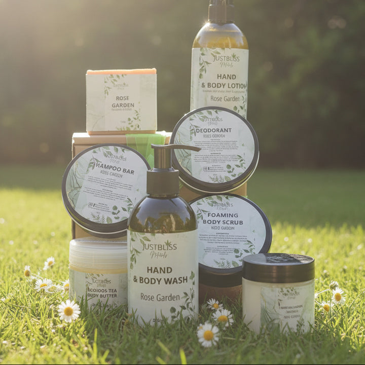 Rose-Garden- gift box - JUSTBLiSS Naturals