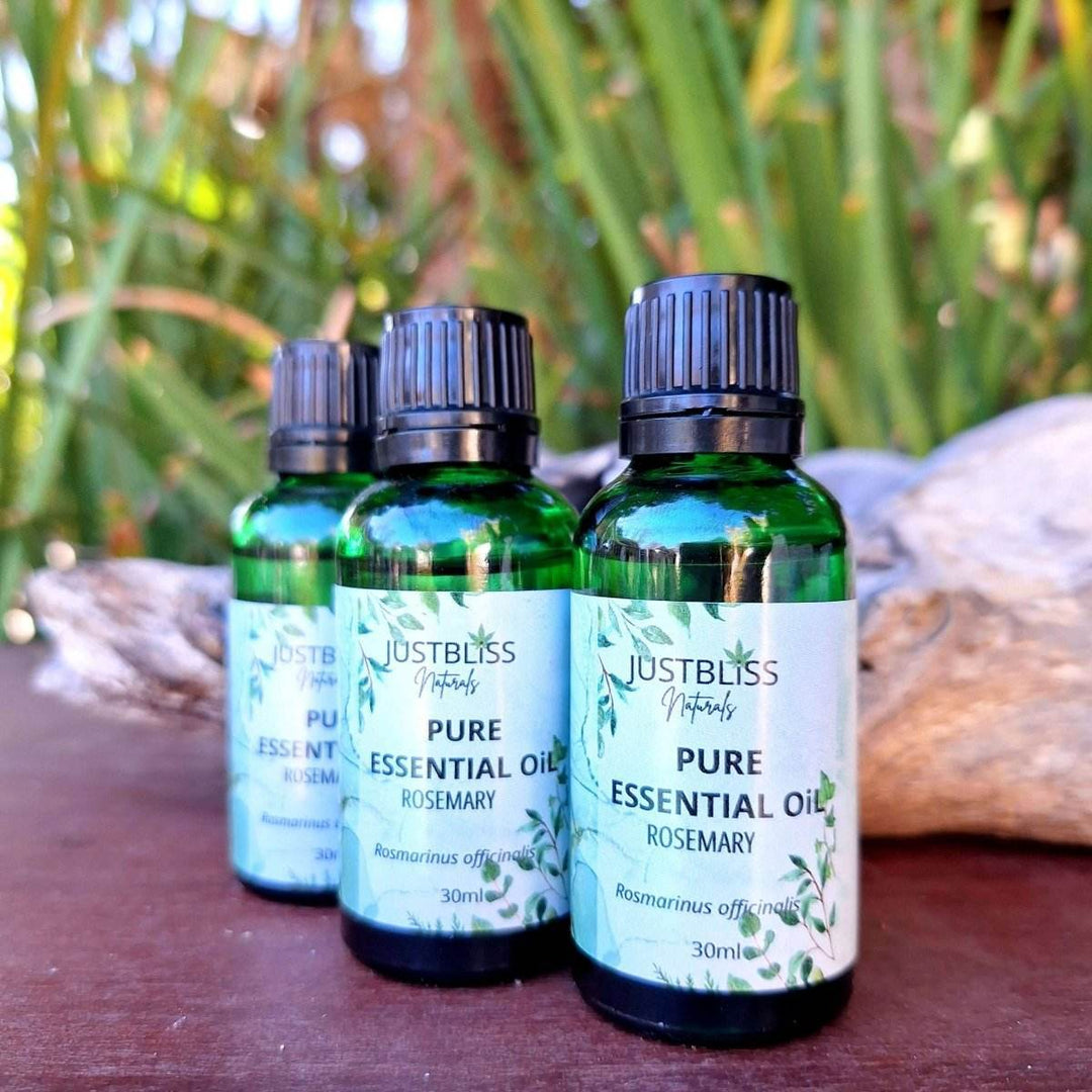 Rosemary Essential Oil – Pure, Plant-Based Clarity & Wellness - JUSTBLiSS Naturals