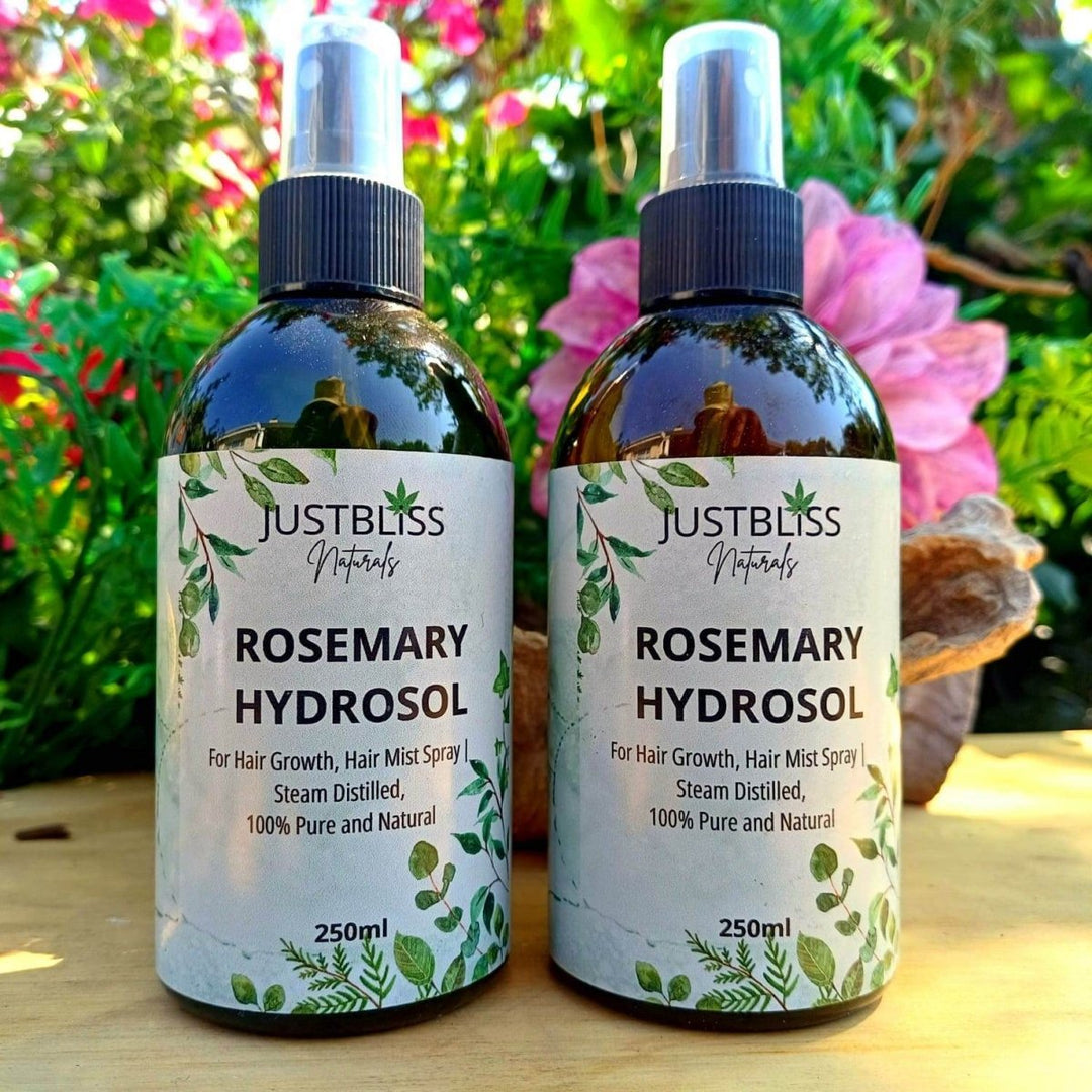 Rosemary Hydrosol Hair Growth Mist – Pure, Plant-Based Scalp &amp; Hair Care - JUSTBLiSS Naturals
