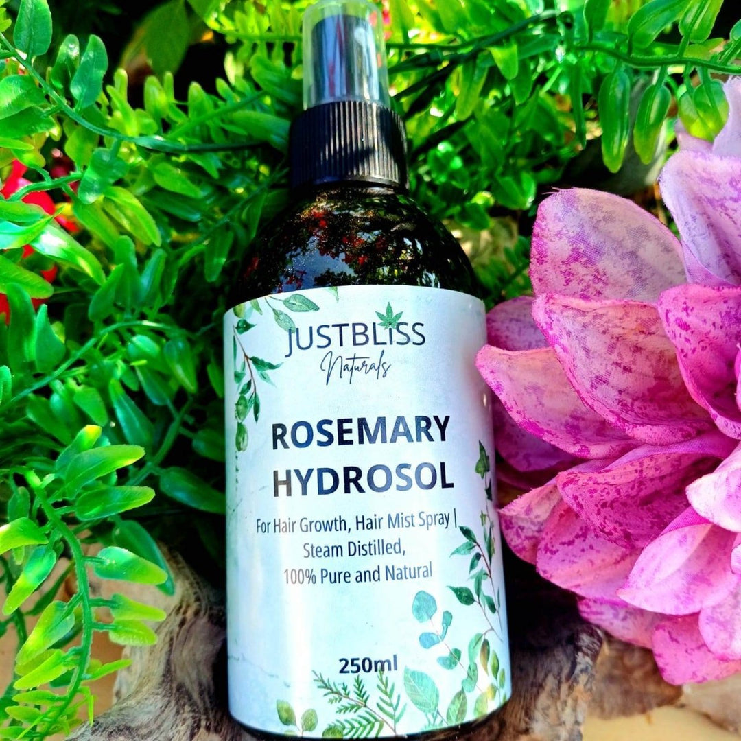 Rosemary Hydrosol Hair Growth Mist – Pure, Plant-Based Scalp &amp; Hair Care - JUSTBLiSS Naturals