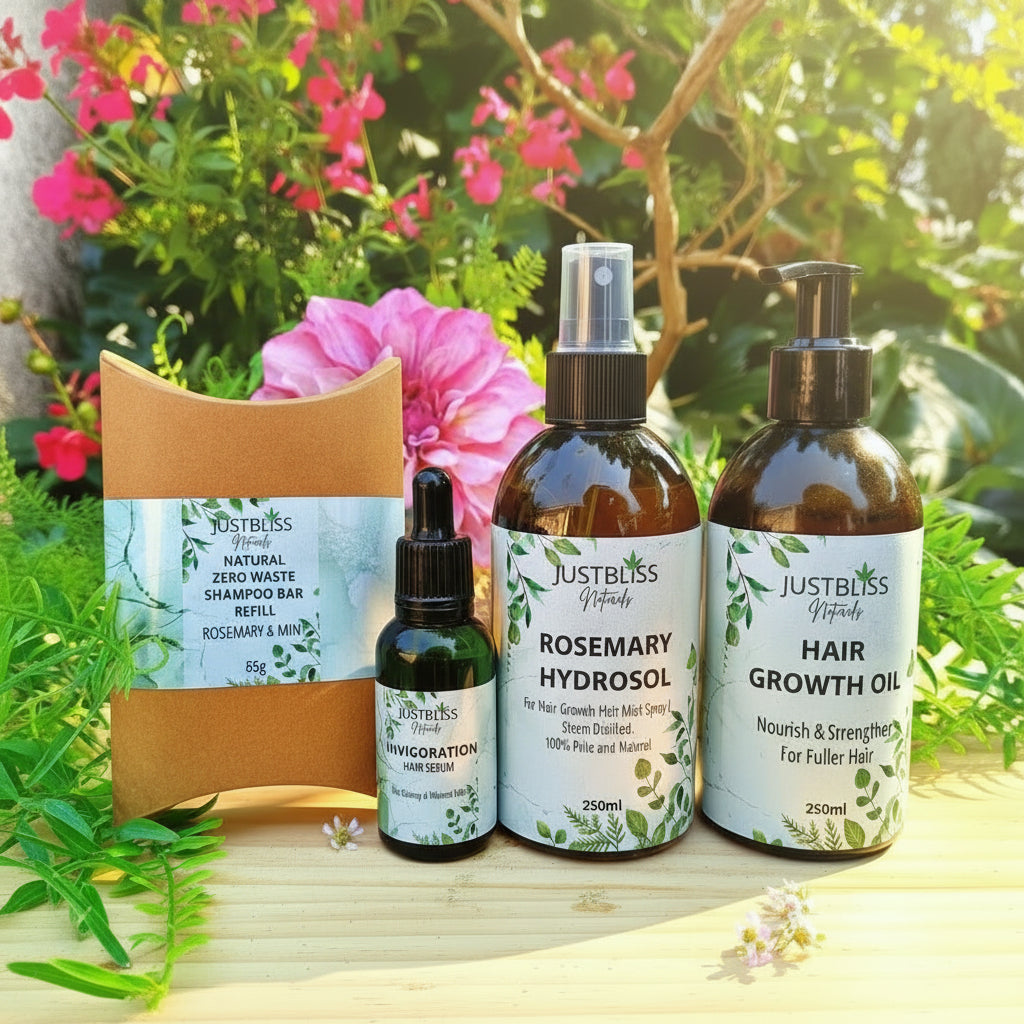 アクセサリー Rosemary Revitalize Your Hair: Rosemary & Mint Hair Loss Treatment Bundle
