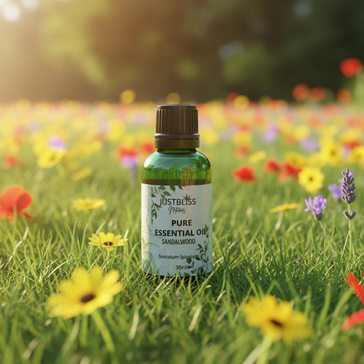 Sandalwood Essential Oil – Calming, Eco-Friendly Aromatherapy - JUSTBLiSS Naturals