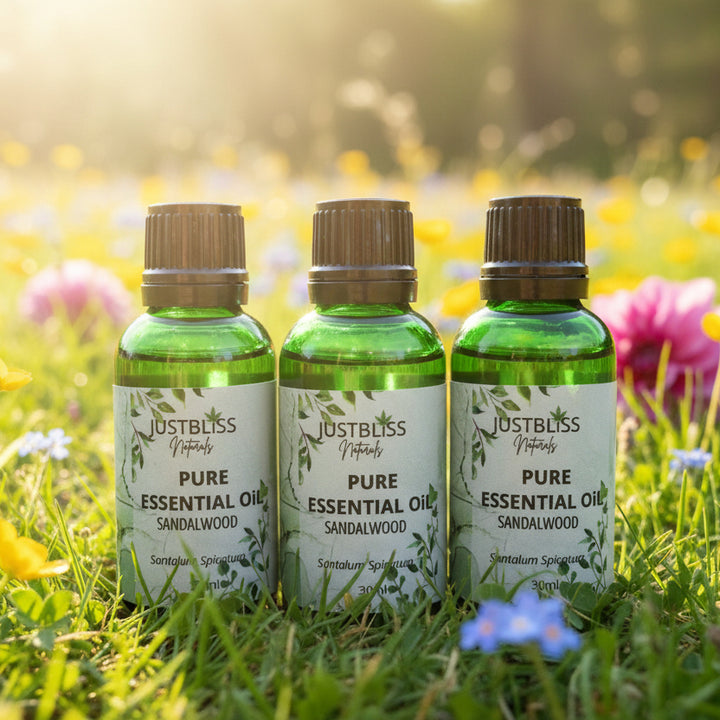 Sandalwood Essential Oil – Calming, Eco-Friendly Aromatherapy - JUSTBLiSS Naturals