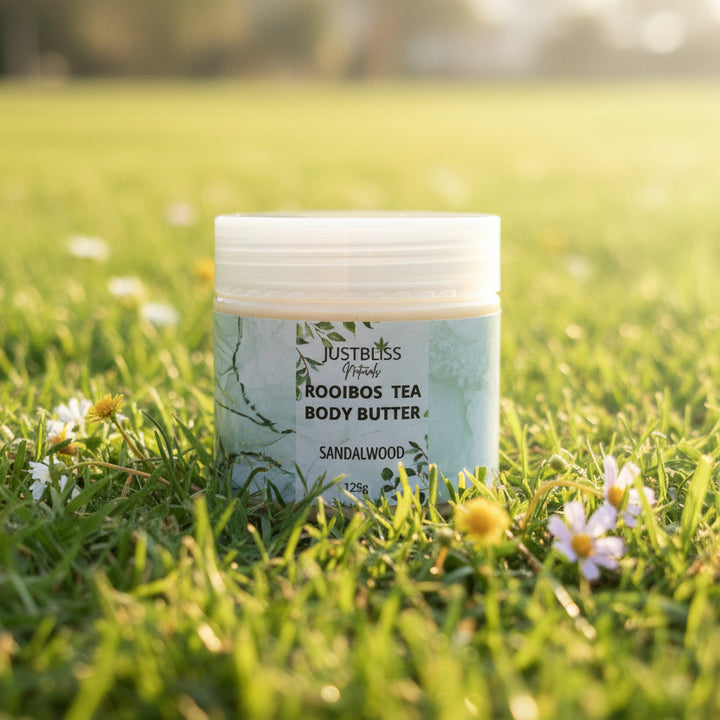 Rooibos Tea Body Butter – Deep Hydration &amp; Antioxidant Care JUSTBLiSS Naturals