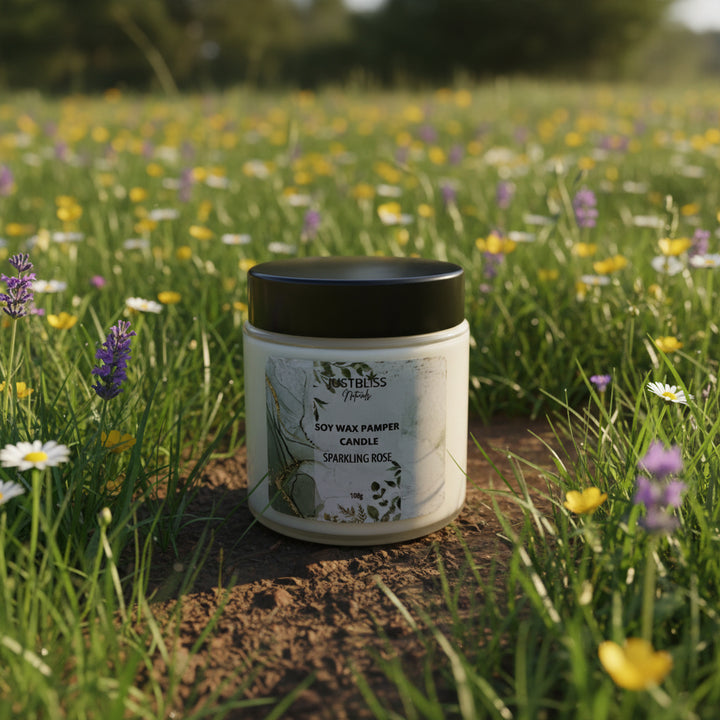 Soy Massage Candle 100ml – Aromatherapy &amp; Vegan Moisturizing Body Oil
