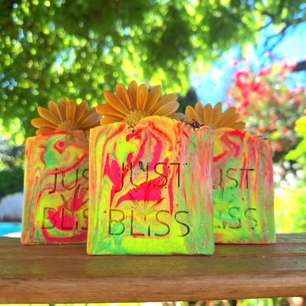 Spring Garden Natural Soap Bar – Eco-Friendly, Nourishing Cleanser - JUSTBLiSS Naturals