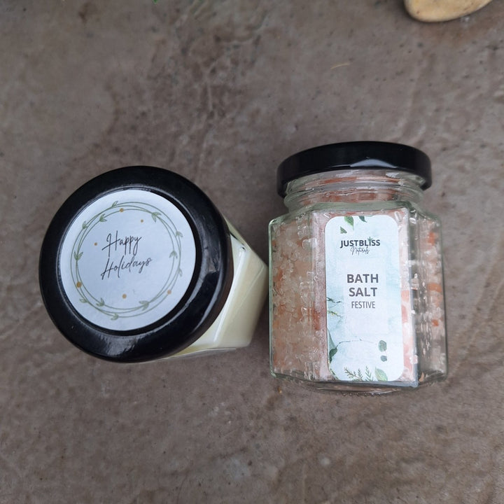 Christmas Bliss in a Box - Your Festive Pamper Gift box - JUSTBLiSS Naturals