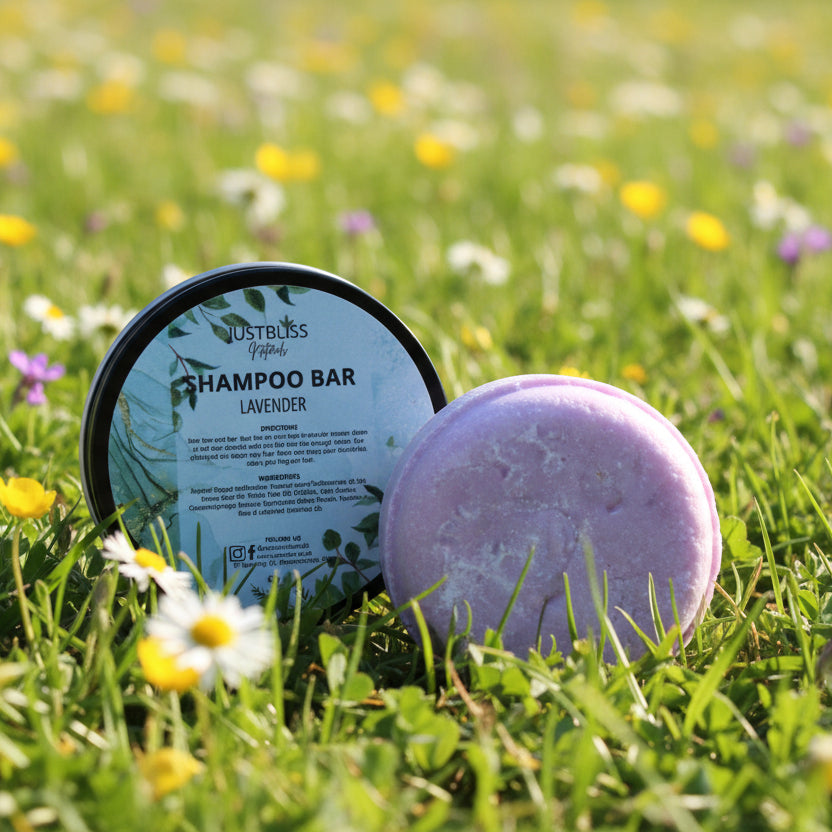 Eco-Friendly Shampoo Bar in Tin – Plant-Based, Zero Waste Hair Care - JUSTBLiSS Naturals