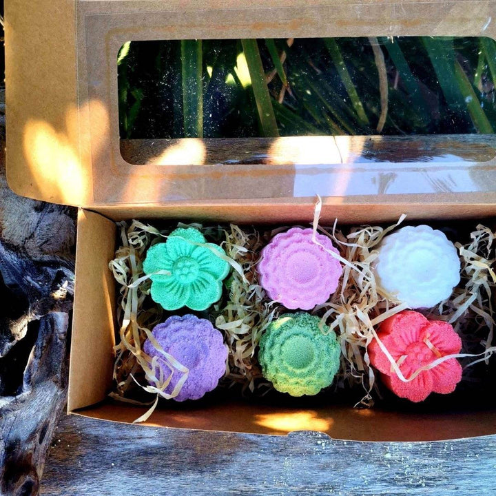 Ultimate Shower Steamer Gift Box – 6 Natural Aromatherapy Blends - JUSTBLiSS Naturals