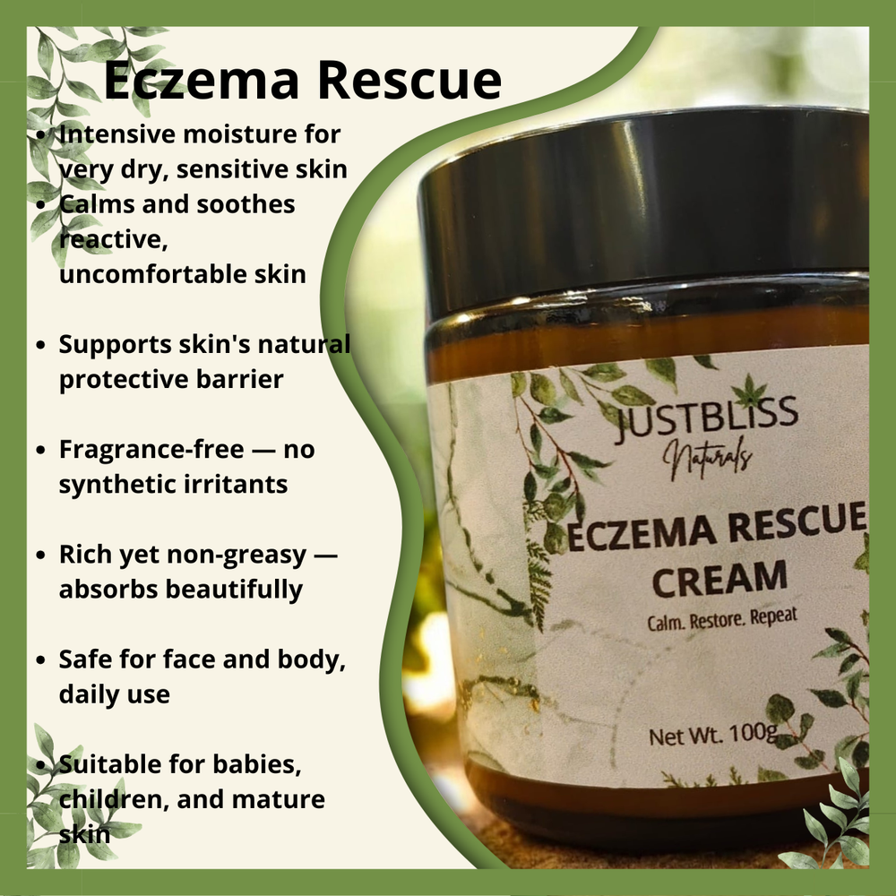 Ultra-Sensitive Skin Cream – Intensive Botanical Care - JUSTBLiSS Naturals