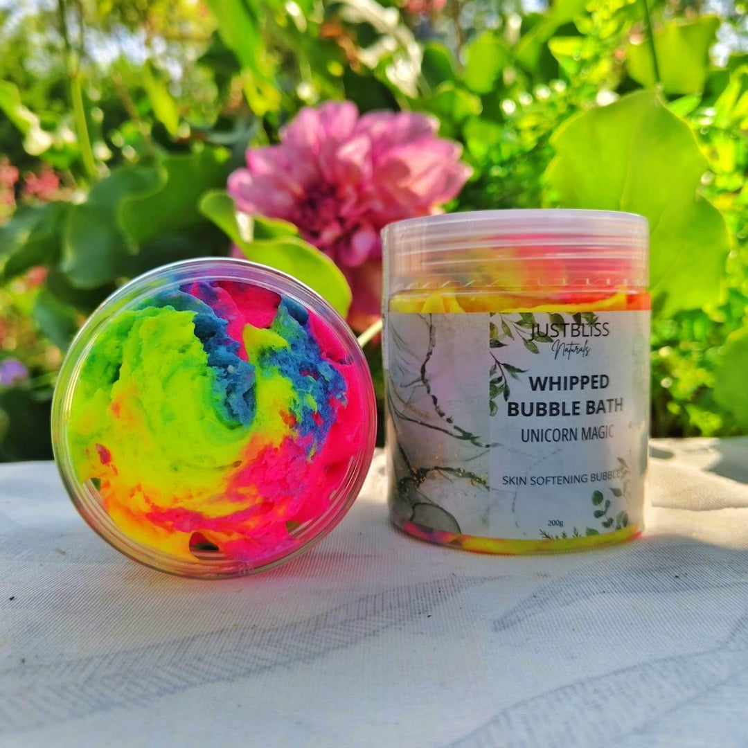 Unicorn Magic Whipped Bubble Bath – Creamy, Gentle, Plant-Based Fun - JUSTBLiSS Naturals