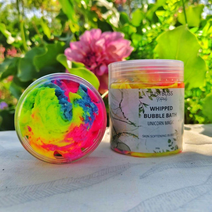 Unicorn Magic Whipped Bubble Bath – Creamy, Gentle, Plant-Based Fun - JUSTBLiSS Naturals