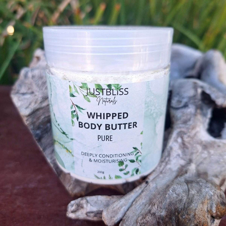 Whipped Body Butter – Deeply Hydrating Plant-Based Moisturizer, 200g - JUSTBLiSS Naturals