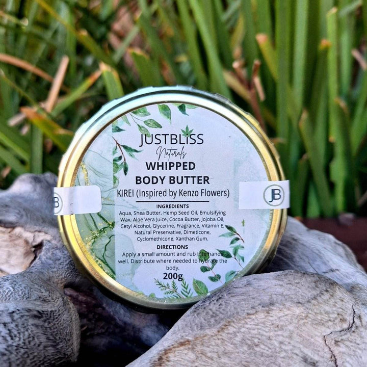 Whipped Body Butter – Deeply Hydrating Plant-Based Moisturizer, 200g - JUSTBLiSS Naturals