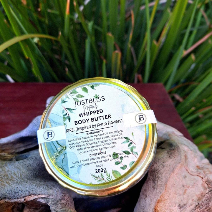 Whipped Body Butter – Deeply Hydrating Plant-Based Moisturizer, 200g - JUSTBLiSS Naturals
