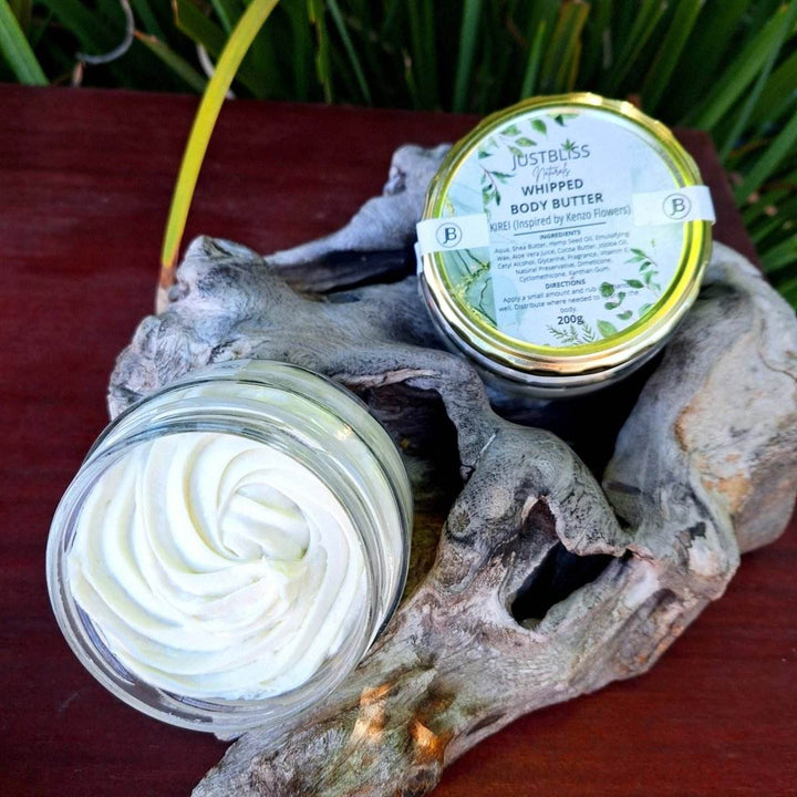 Whipped Body Butter – Deeply Hydrating Plant-Based Moisturizer, 200g - JUSTBLiSS Naturals