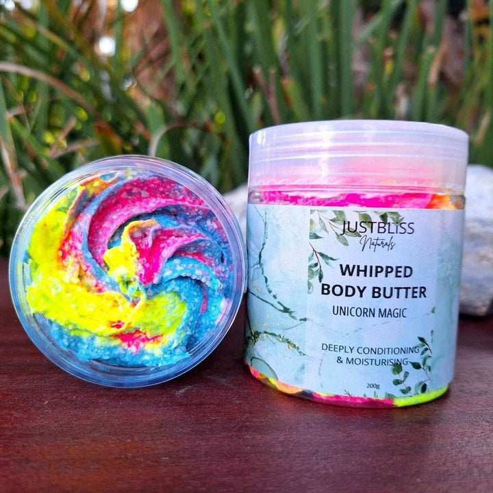 Whipped Body Butter – Deeply Hydrating Plant-Based Moisturizer, 200g - JUSTBLiSS Naturals